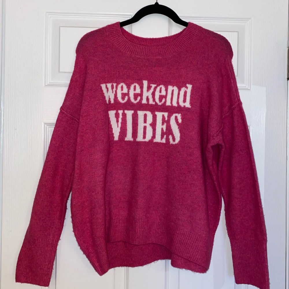 “Weekend Vibes” Vince Camuto Sweater XS